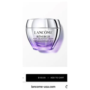 NWT Women's Lancôme Renergie H.P.N. 300-Peptide Cream